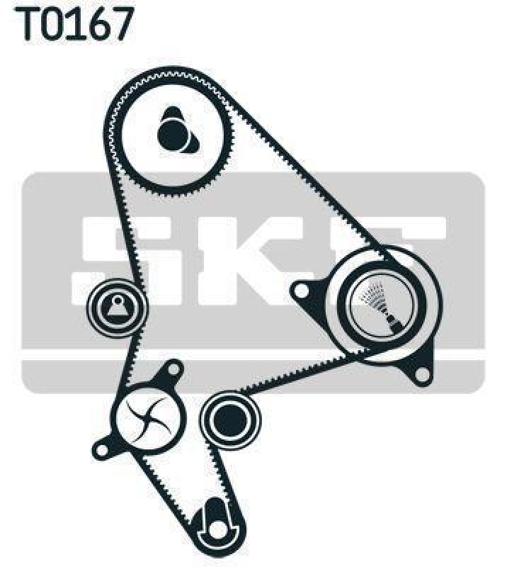 SKF VKMC 03247 Wasserpumpe + Zahnriemensatz