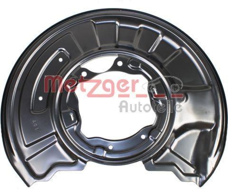 METZGER 6115283 Spritzblech, Bremsscheibe für MB HA links