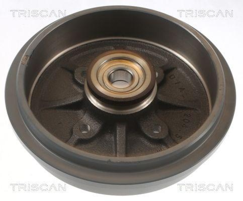 TRISCAN 8120 28210c Bremstrommel, Coated für Citroen, Peugeot