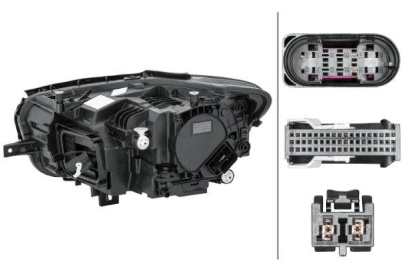 HELLA 1EX 015 780-321 Heckscheinwerfer rechts LED MB