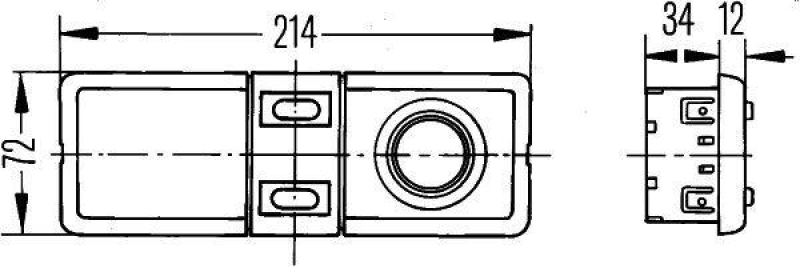 HELLA 2JA 006 447-041 Innenraumleuchte Einbau