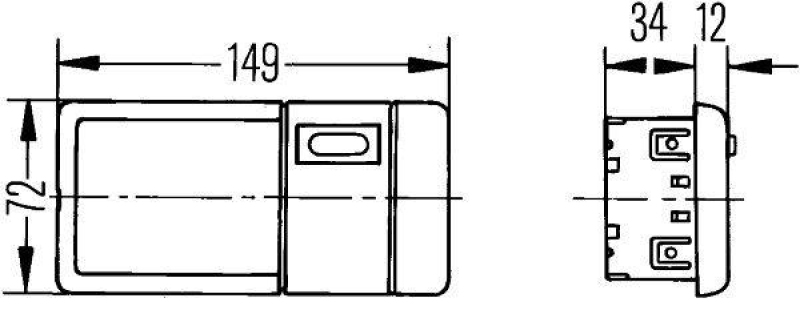 HELLA 2JA 006 487-261 Innenraumleuchte