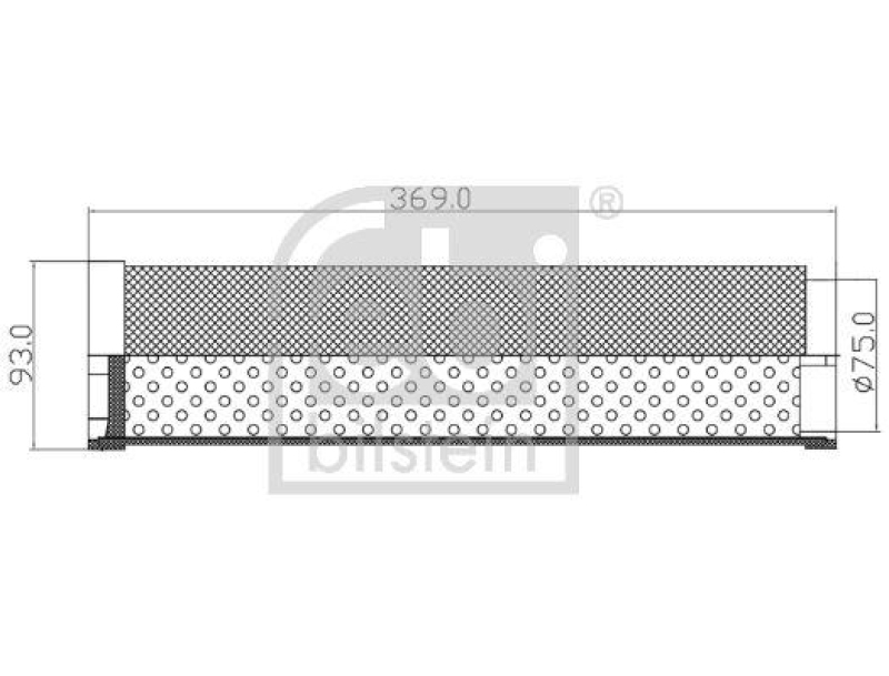 FEBI BILSTEIN 173532 Luftfilter für Mercedes-Benz