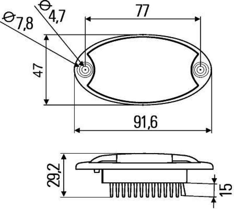 HELLA 2JA 343 570-011 Innenraumleuchte 12 V