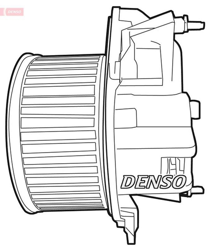 DENSO DEA09030 Innenraumgebläse FIAT IDEA 1.4 16V (2004 - )