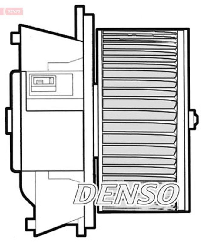 DENSO DEA09042 Innenraumgebläse FIAT PUNTO (188) 1.2 60 (188.030, .050, .130, .150, .230, .250) (1999 - )