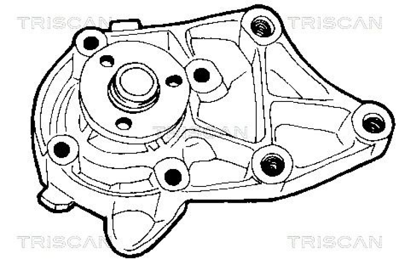 TRISCAN 8600 10864 Wasserpumpe für Lancia: Prisma 1.6 Ltr.