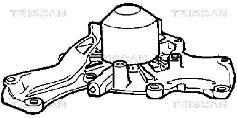 TRISCAN 8600 10907 Wasserpumpe für Mitsubishi Galant 2.0