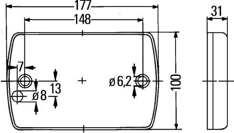 HELLA 2JA 959 037-511 Innenraumleuchte DuraLED