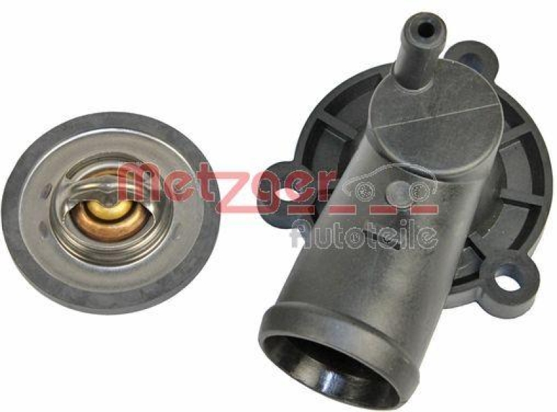 METZGER 4006096 Thermostat Kühlmittel, Mit Gehäuse für SEAT/SKODA/VW/ÖFFNUNGSTEMP. [°C]87