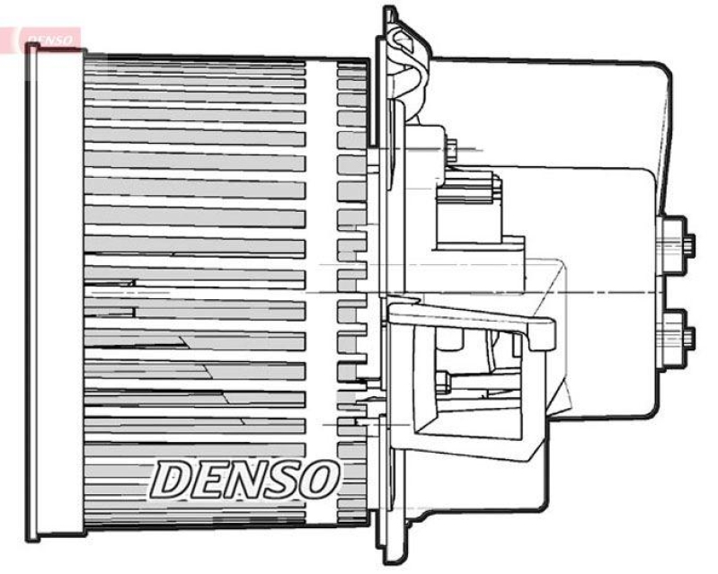 DENSO DEA09063 Innenraumgebläse FORD KA (RU8) 1.2 (2008 - )