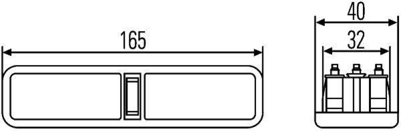 HELLA 2JA 996 038-001 Innenraumleuchte Einbau