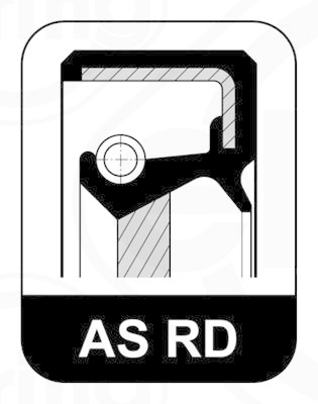 ELRING 043.605 Wellendichtring Radnabe