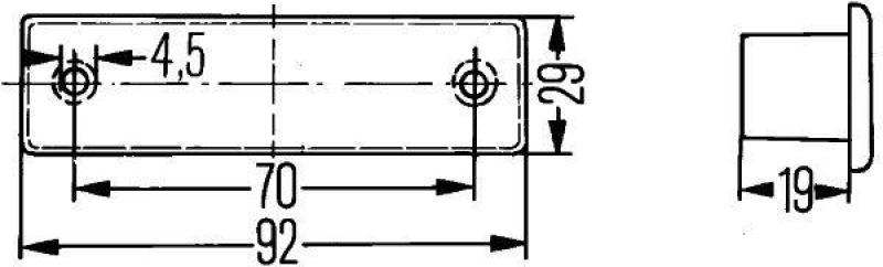 HELLA 2KA 004 331-067 Kennzeichenleuchte C5W