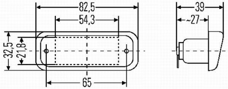 HELLA 2KA 005 049-017 Kennzeichenleuchte C5W