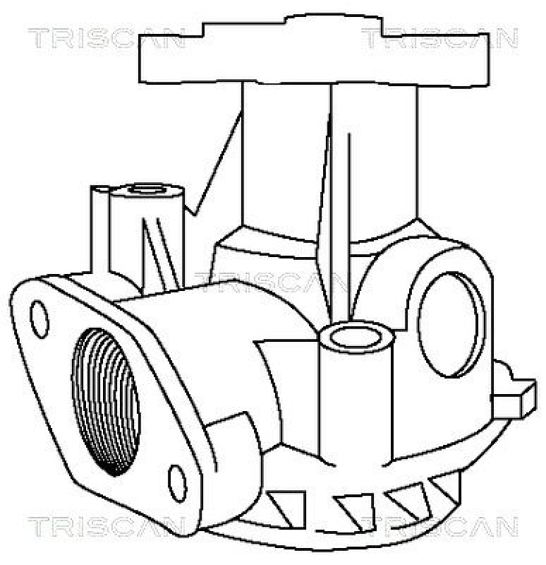 TRISCAN 8600 10003 Wasserpumpe für Alfa Romeo 155, Fiat Tipo