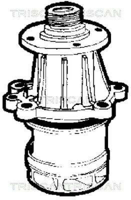 TRISCAN 8600 11965 Wasserpumpe für Bmw 316I, 318I, 518I