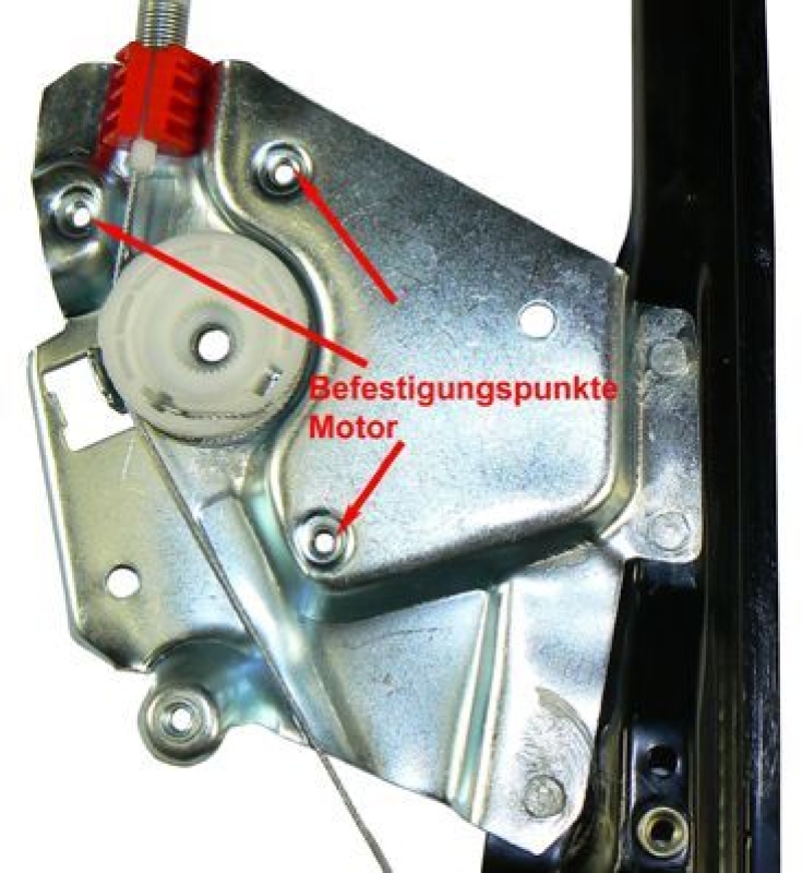 METZGER 2160068 Fensterheber Ohne Motor für FORD vorne links