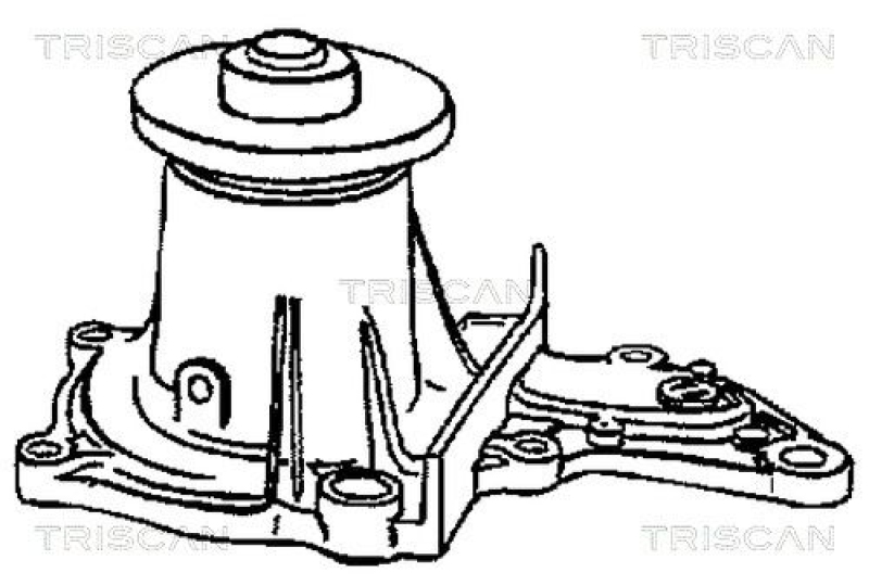 TRISCAN 8600 13003 Wasserpumpe für Toyota Carina E, Corolla 1