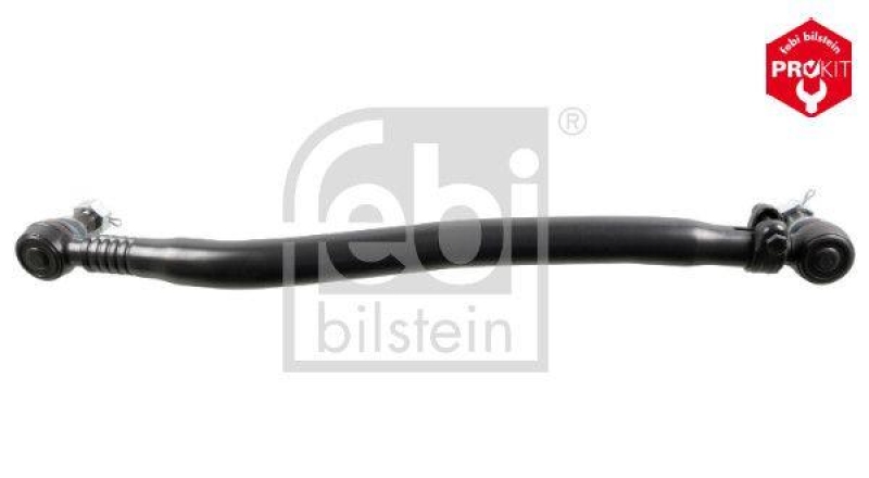 FEBI BILSTEIN 11649 Lenkstange mit Kronenmuttern und Splinten, vom Lenkgetriebe zur 1. Vorderachse für Volvo