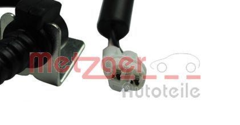 METZGER 0900754 Sensor, Raddrehzahl für FIAT/SUZUKI VA rechts