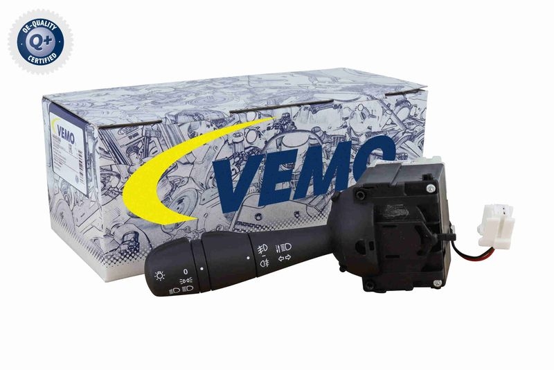 VEMO V46-80-0049 Lenkstockschalter schwarz für RENAULT