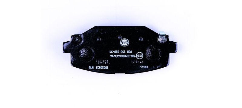 HELLA 8DB 355 020-311 Bremsbelagsatz, Scheibenbremsbelag für FIAT/CHRYSLER/LANCIA