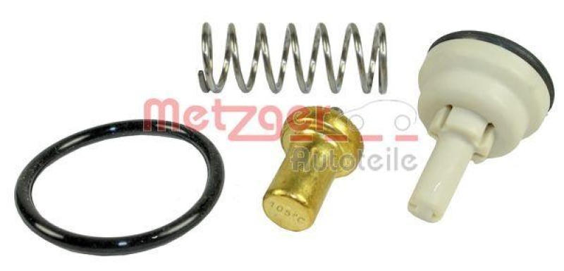 METZGER 4006162 Thermostat Kühlmittel, Ohne Gehäuse für AUDI/SEAT/SKODA/VW/ÖFFNUNGSTEMP. [°C]105