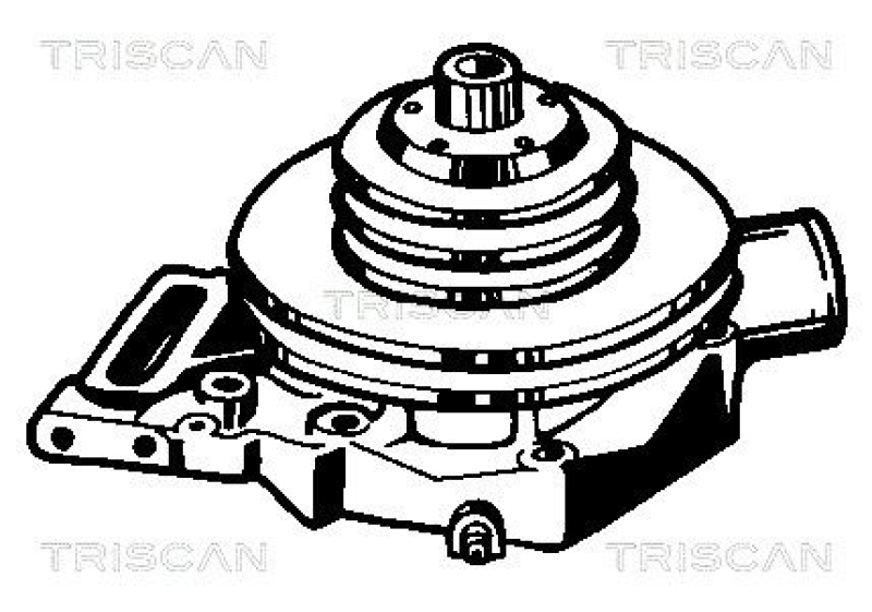 TRISCAN 8600 10410 Wasserpumpe für Citroen Cx 2500 (Diesel)