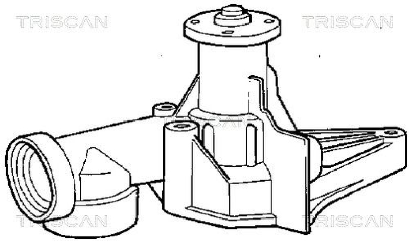 TRISCAN 8600 10856 Wasserpumpe für Mitsubishi: Colt