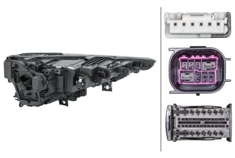 HELLA 1EX 354 871-011 Heckscheinwerfer links LED AUDI