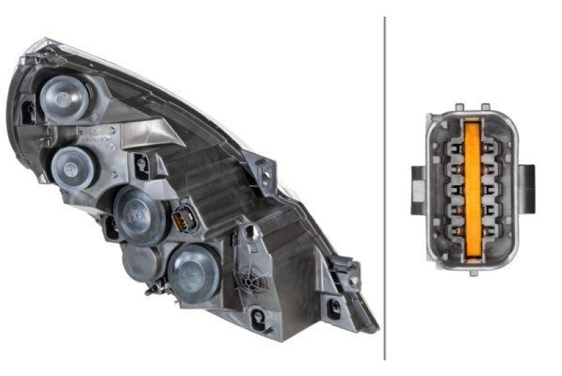 HELLA 1LR 010 117-211 Heckscheinwerfer links Halogen OPEL