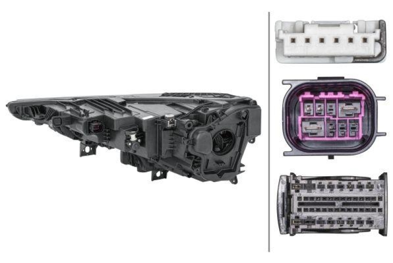 HELLA 1EX 354 871-021 Heckscheinwerfer rechts LED AUDI