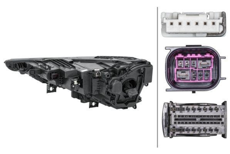 HELLA 1EX 354 871-061 Heckscheinwerfer rechts LED AUDI