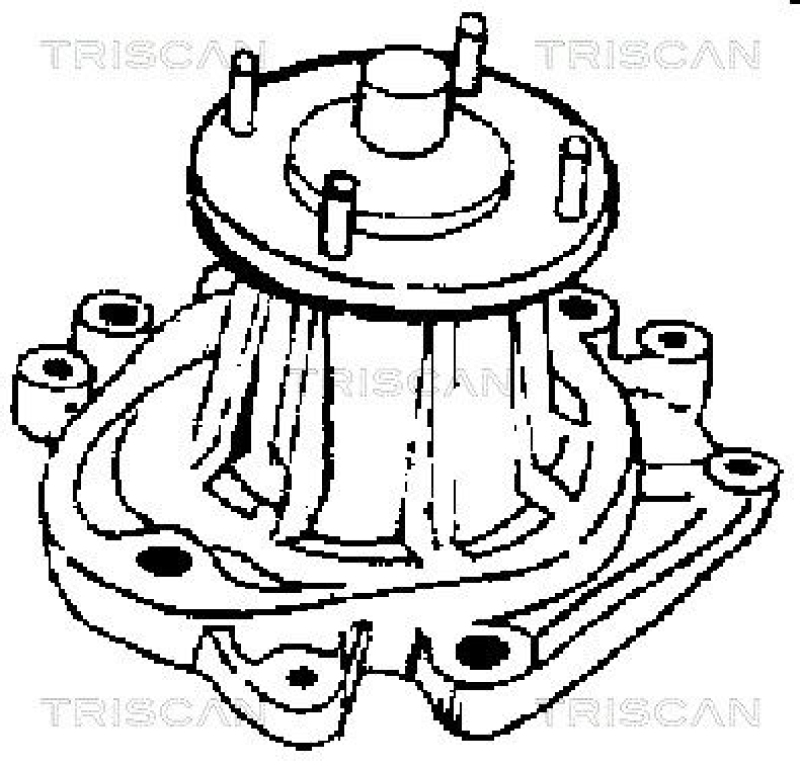 TRISCAN 8600 13912 Wasserpumpe für Toyota Hi-Ace/Hi-Lux