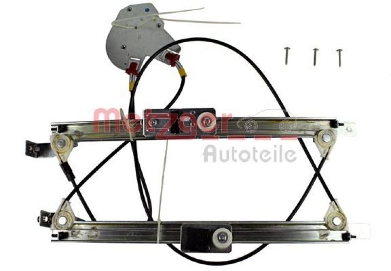 METZGER 2160139 Fensterheber Ohne Motor für BMW vorne rechts