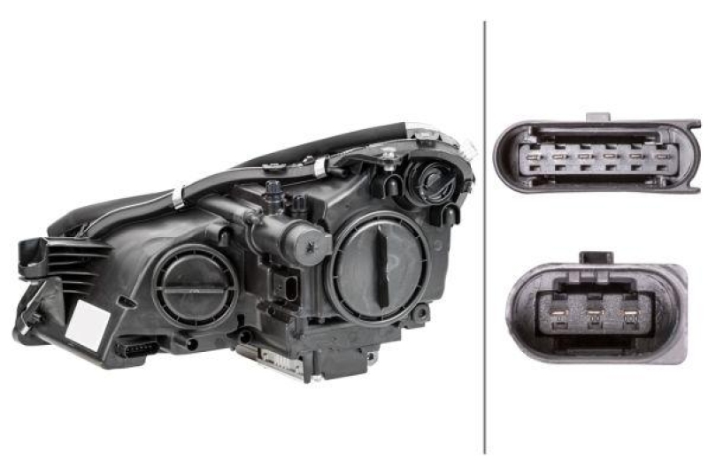 HELLA 1LS 008 821-341 Heckscheinwerfer rechts Bi-Xenon MB