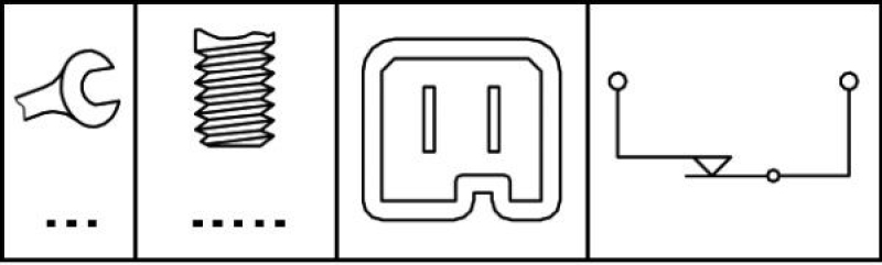 HELLA 6DD008622-171 Bremslichtschalter