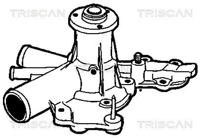 TRISCAN 8600 12830 Wasserpumpe für Alfa Romeo 75/90 (1.6-2.0)