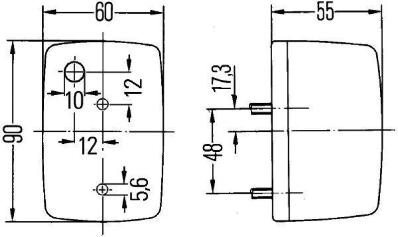 HELLA 2BA 002 652-117 Blinkleuchte Halogen