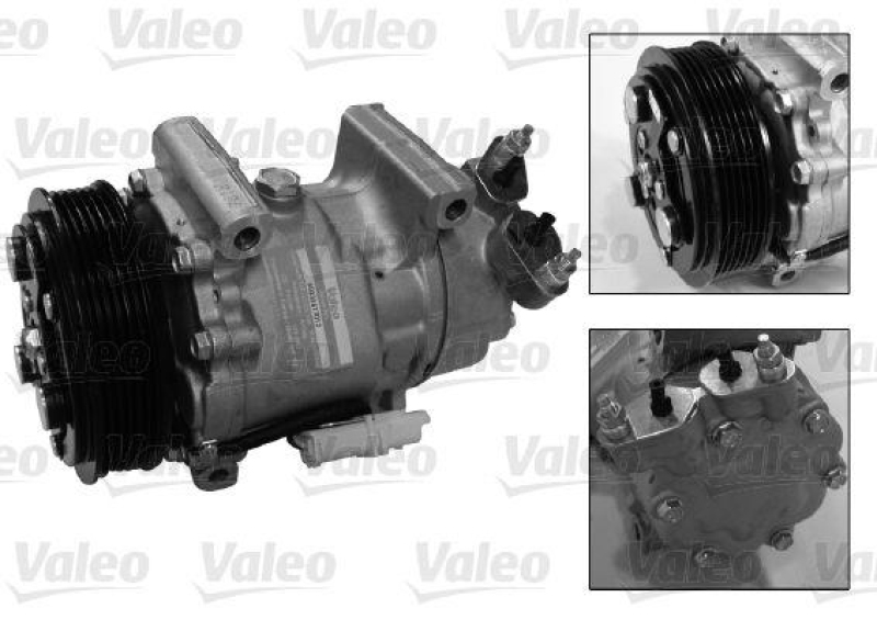 VALEO 813189 Kompressor PSA Berlingo, C3, 206, 307