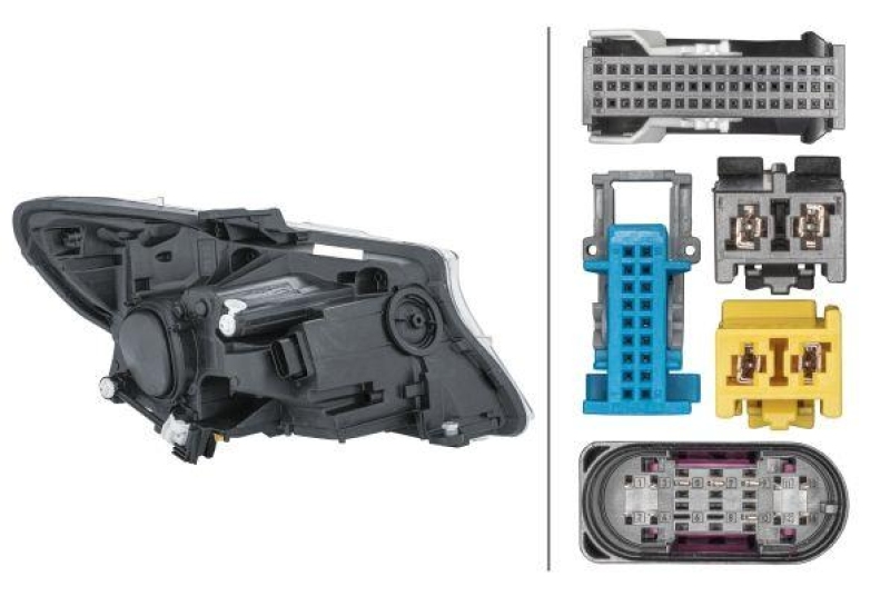 HELLA 1LX 011 284-371 Heckscheinwerfer links LED MB