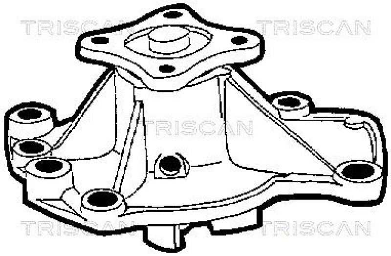 TRISCAN 8600 14925 Wasserpumpe, - Silikon Dichtung für Nissan Primera 2.0