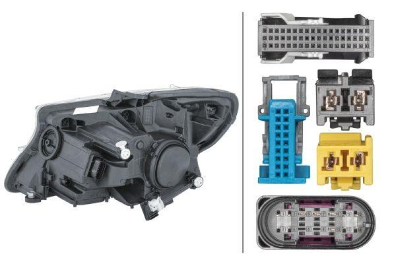 HELLA 1LX 011 284-381 Heckscheinwerfer rechts LED MB