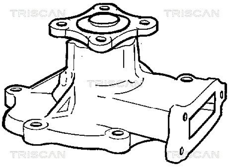 TRISCAN 8600 14927 Wasserpumpe für Nissan Sunny 1.4, 1.6