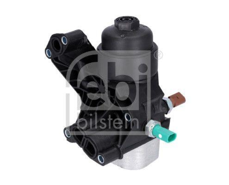 FEBI BILSTEIN 181226 Ölfiltergehäuse mit Ölfilter und Ölkühler für VW-Audi