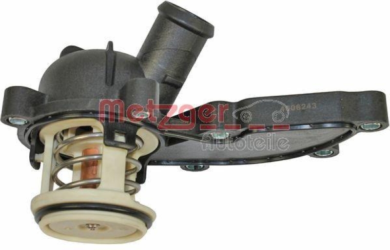 METZGER 4006243 Thermostat Kühlmittel, Mit Gehäuse für AUDI/ÖFFNUNGSTEMP. [°C]88