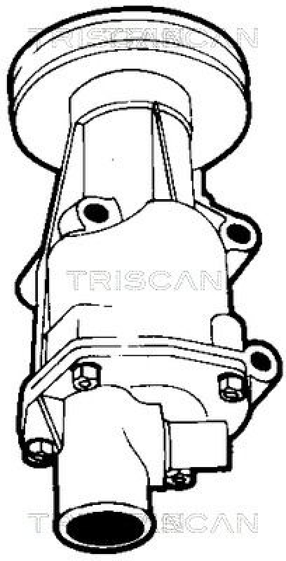 TRISCAN 8600 15123 Wasserpumpe für Autobianchi/Fiat/Lancia/Se