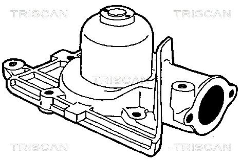 TRISCAN 8600 15841 Wasserpumpe für Seat Ibiza, Malaga, Ronda