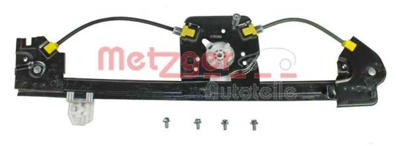 METZGER 2160269 Fensterheber Ohne Motor, Ohne Komfort für CITROEN vorne links